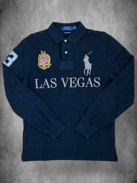 Polo Ralph Lauren Big Pony "LAS VEAGS" City Longsleeve Polo