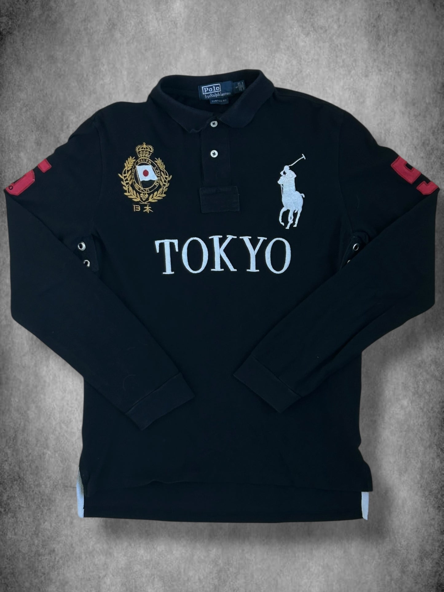 Polo Ralph Lauren Big Pony "Tokyo" City Longsleeve Polo