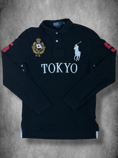 Polo Ralph Lauren Big Pony "Tokyo" City Longsleeve Polo