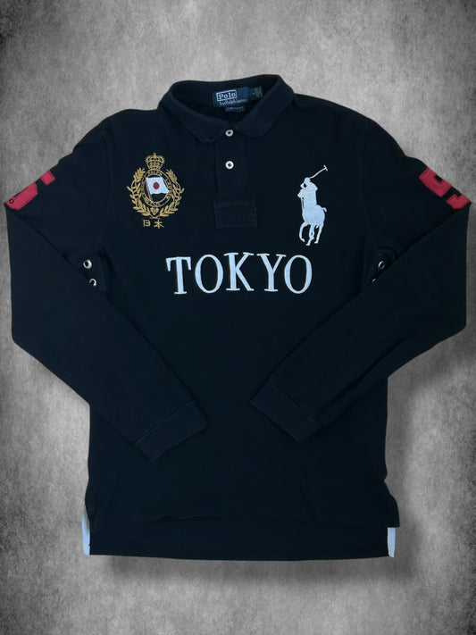 Polo Ralph Lauren Polo de Manga Larga "Tokyo" Big Pony Ciudad