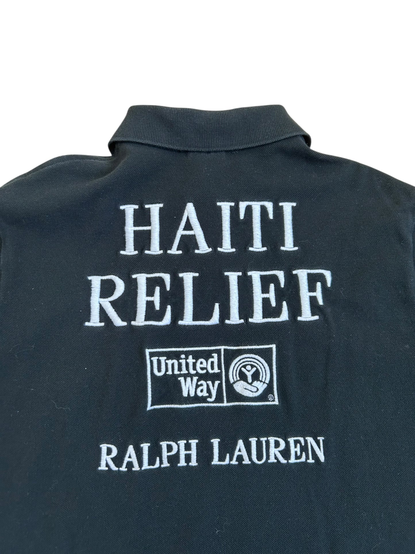 Polo Ralph Lauren Small Pony "HAITI RELIEF" Charity Polo