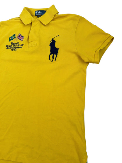 Polo Ralph Lauren Big Pony "Brazil" Track & Field Polo