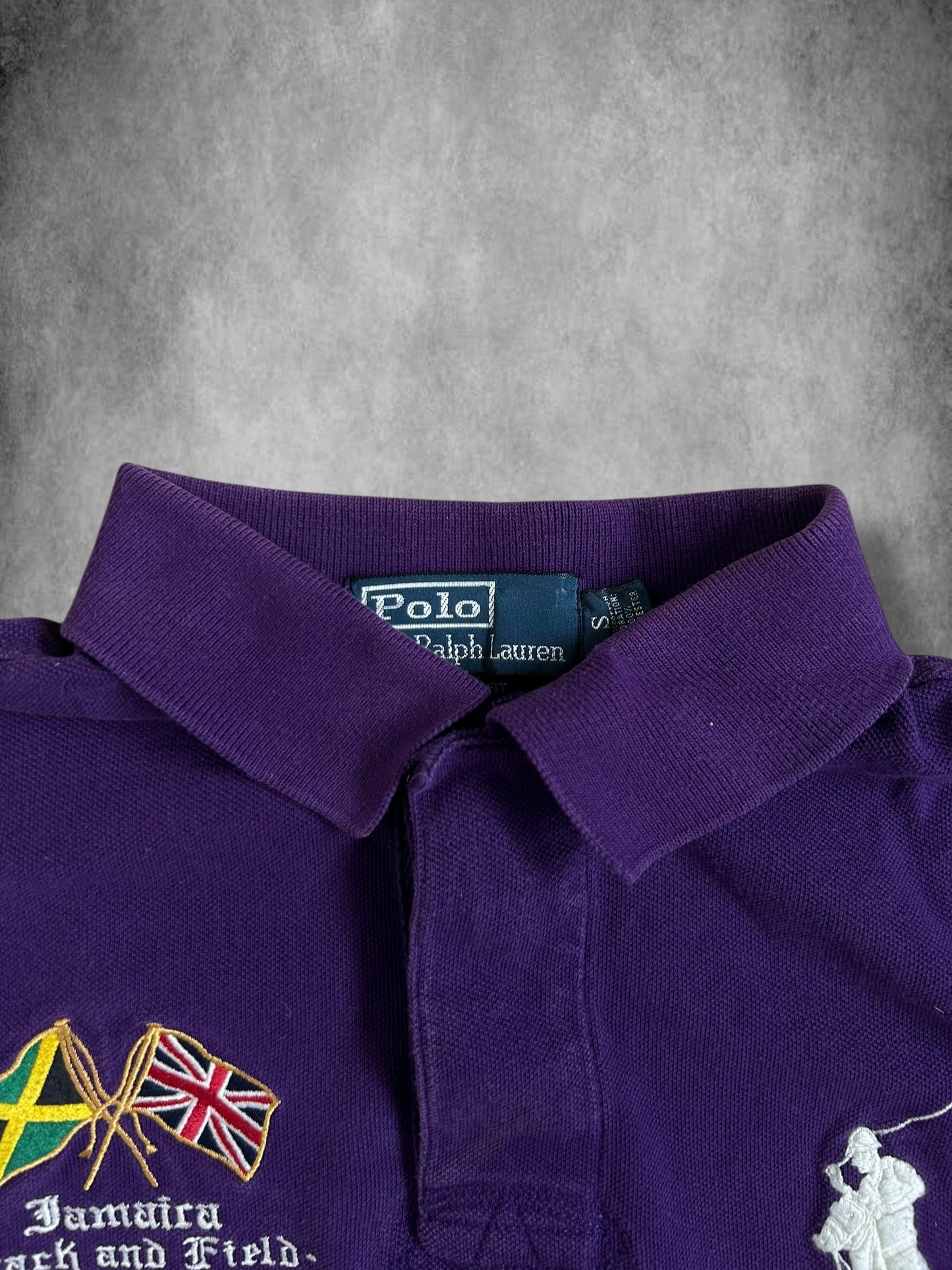 Polo Ralph Lauren Big Pony "JAMAICA" Track & Field Polo
