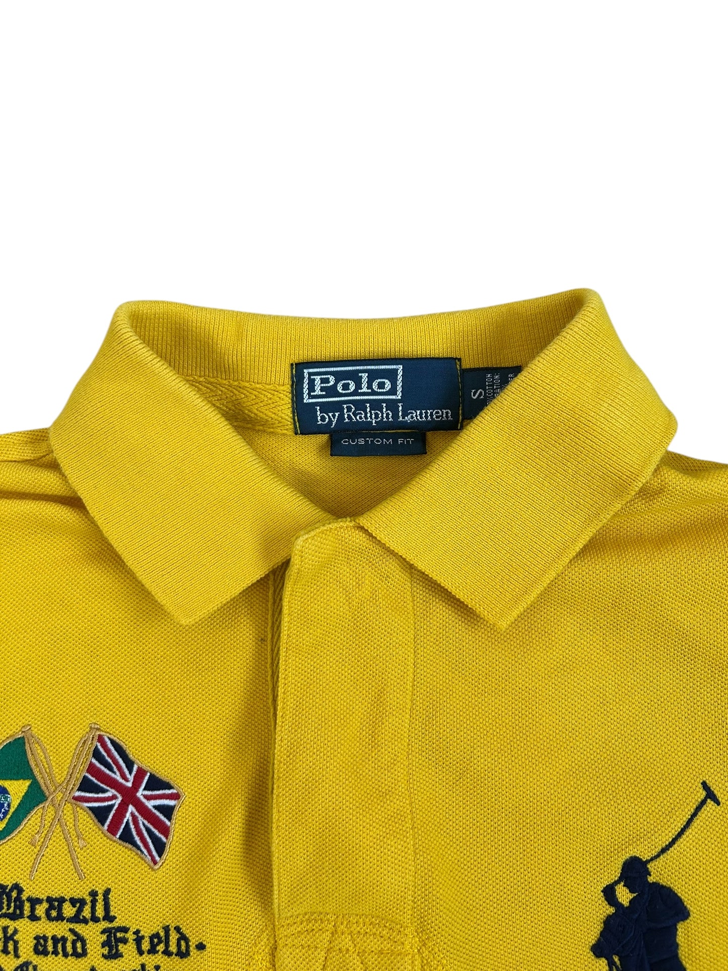 Polo Ralph Lauren Big Pony "Brazil" Track & Field Polo