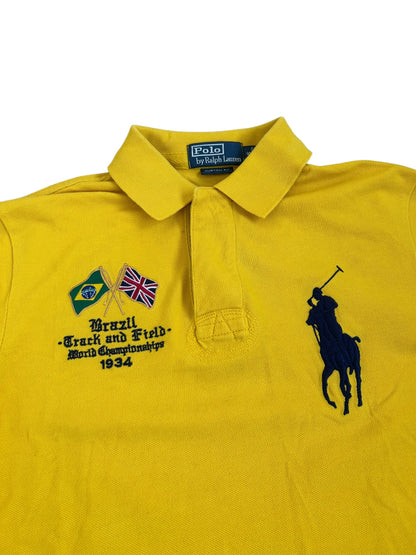 Polo Ralph Lauren Big Pony "Brazil" Track & Field Polo