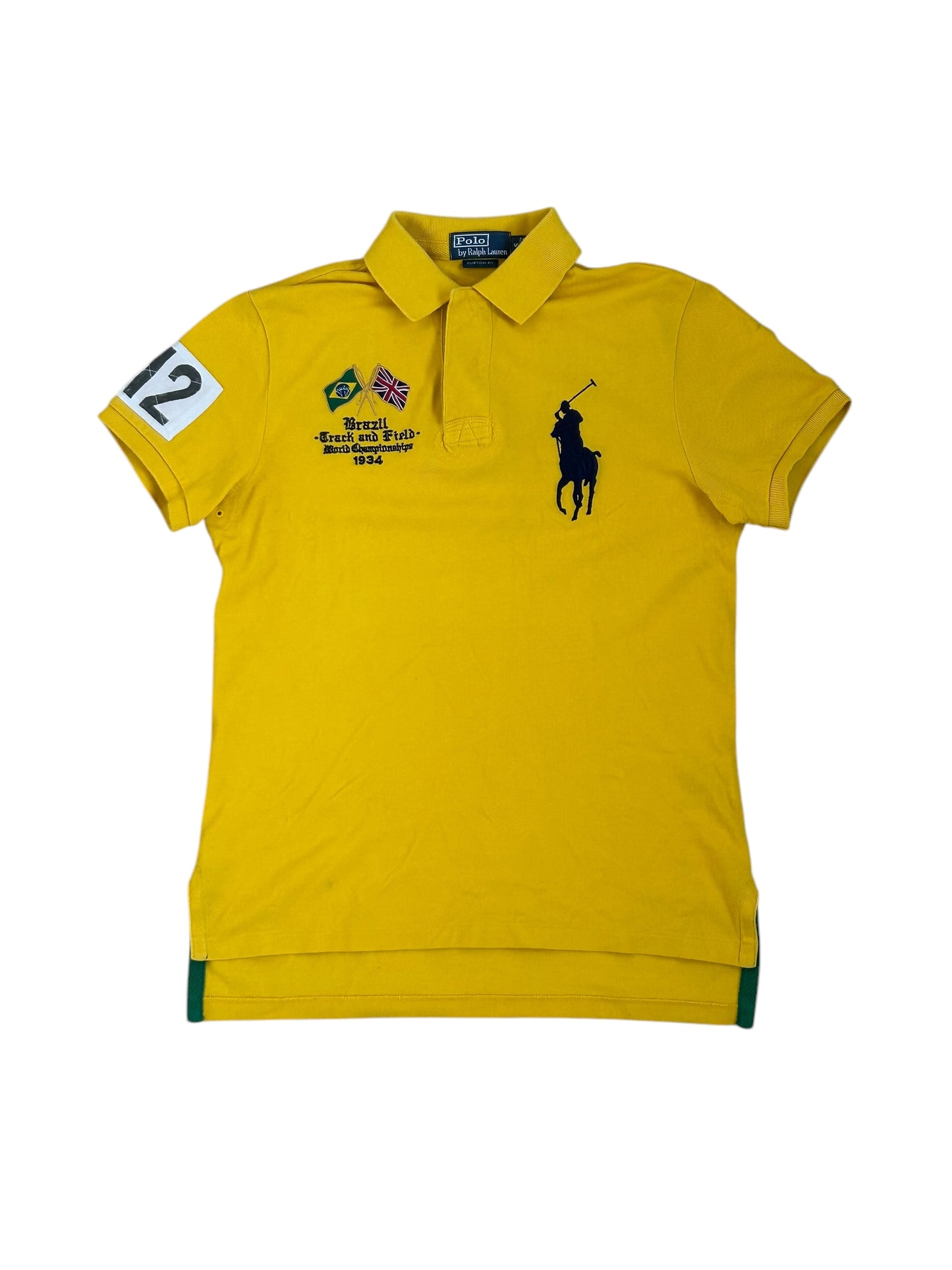 Polo Ralph Lauren Big Pony "Brazil" Track & Field Polo