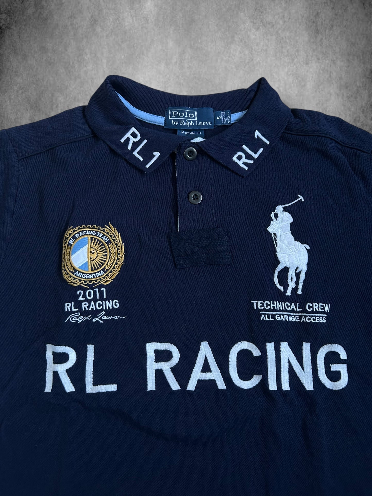 Polo Ralph Lauren Big Pony "ARGENTINA" RL Racing Polo