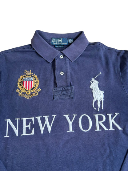 Polo Ralph Lauren Big Pony "NEW YORK" de manga larga
