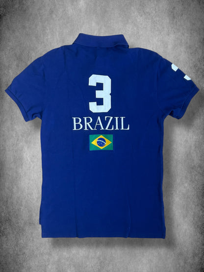 Polo Ralph Lauren Big Pony "BRAZIL" Flag Polo