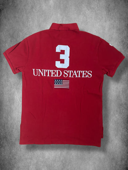 Polo Ralph Lauren Big Pony "USA" Flag Polo