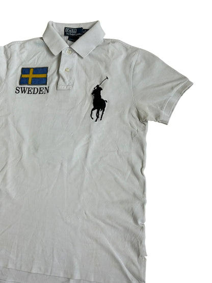 Polo Ralph Lauren Big Pony con la bandera "SUECIA"