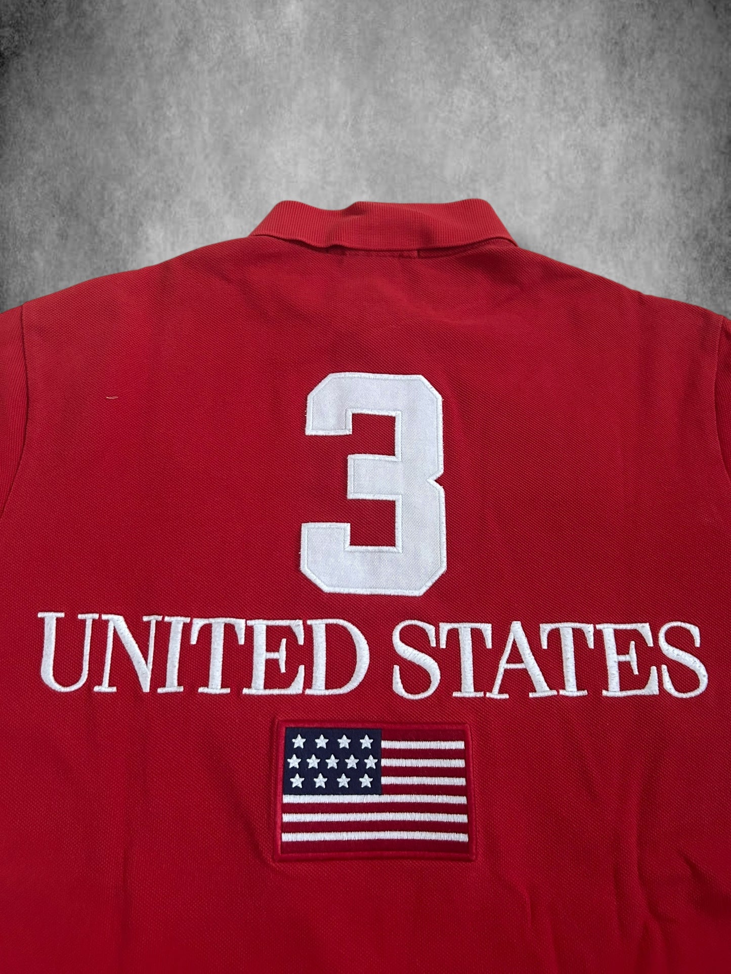 Polo Ralph Lauren Big Pony "USA" Flag Polo