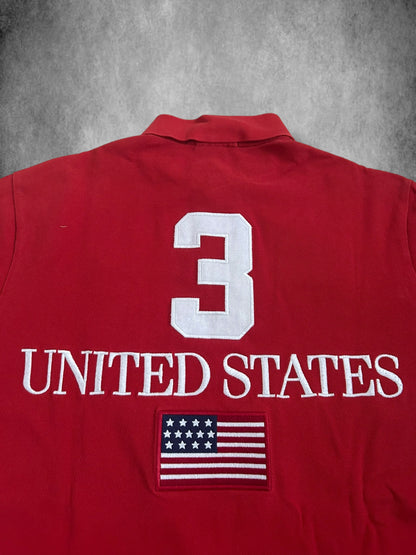 Polo Ralph Lauren Big Pony "USA" Flag Polo