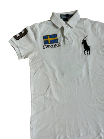 Polo Ralph Lauren Big Pony con la bandera "SUECIA"