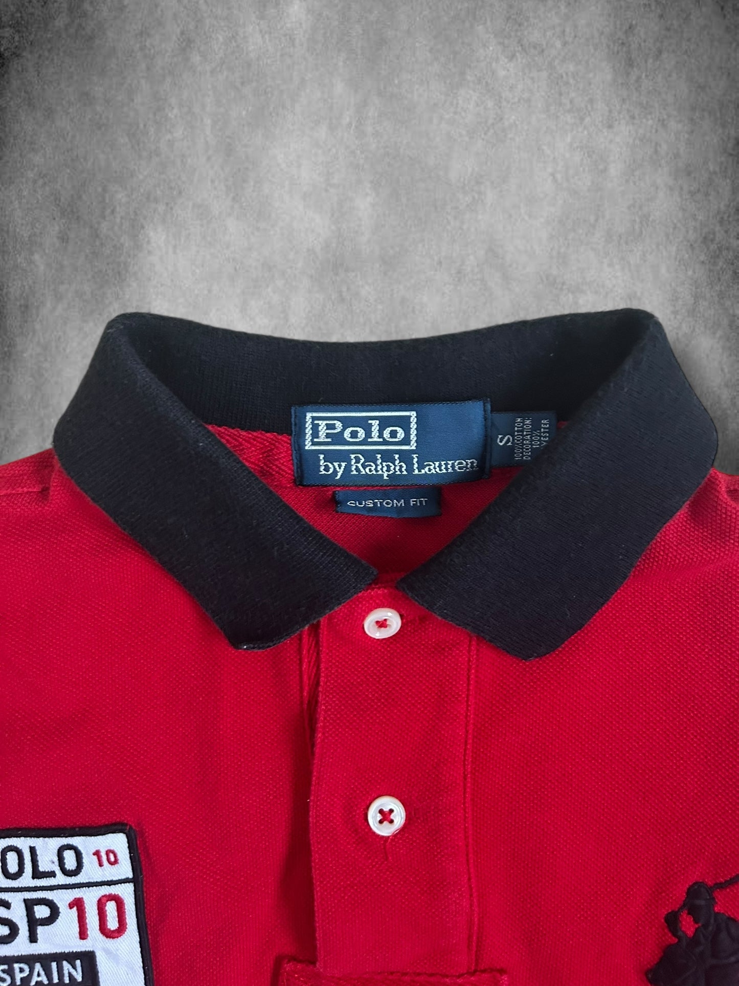 Polo Ralph Lauren Big Pony "SPAIN" Country Longsleeve Polo