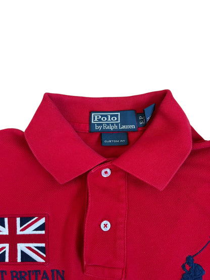 Polo Ralph Lauren Big Pony "Great Britain" Flag Longsleeve Polo