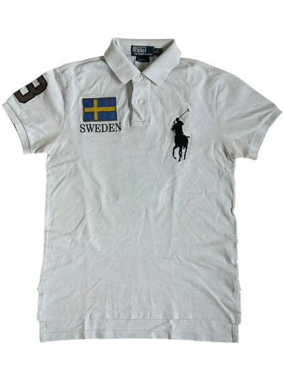 Polo Ralph Lauren Big Pony con la bandera "SUECIA"