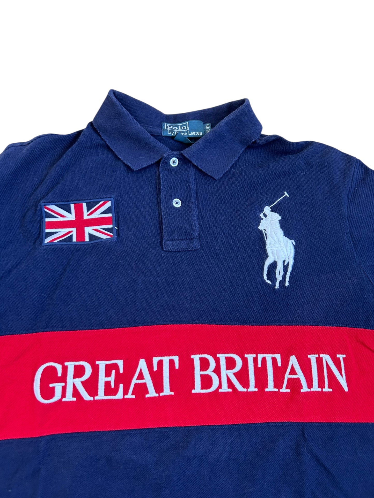Polo Ralph Lauren Big Pony 'GREAT BRITAIN" Country Polo