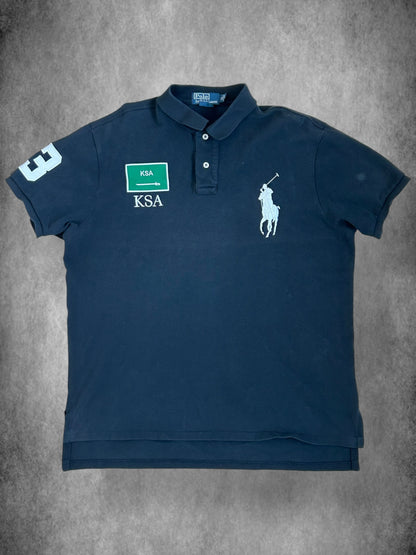 Polo Ralph Lauren Big Pony "KSA" Flag Polo