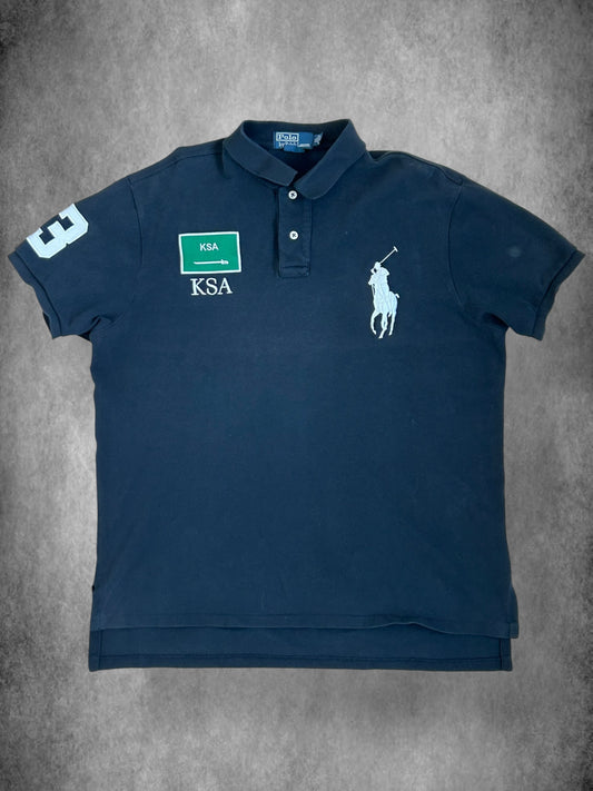 Polo Ralph Lauren Big Pony "KSA" Flag Polo