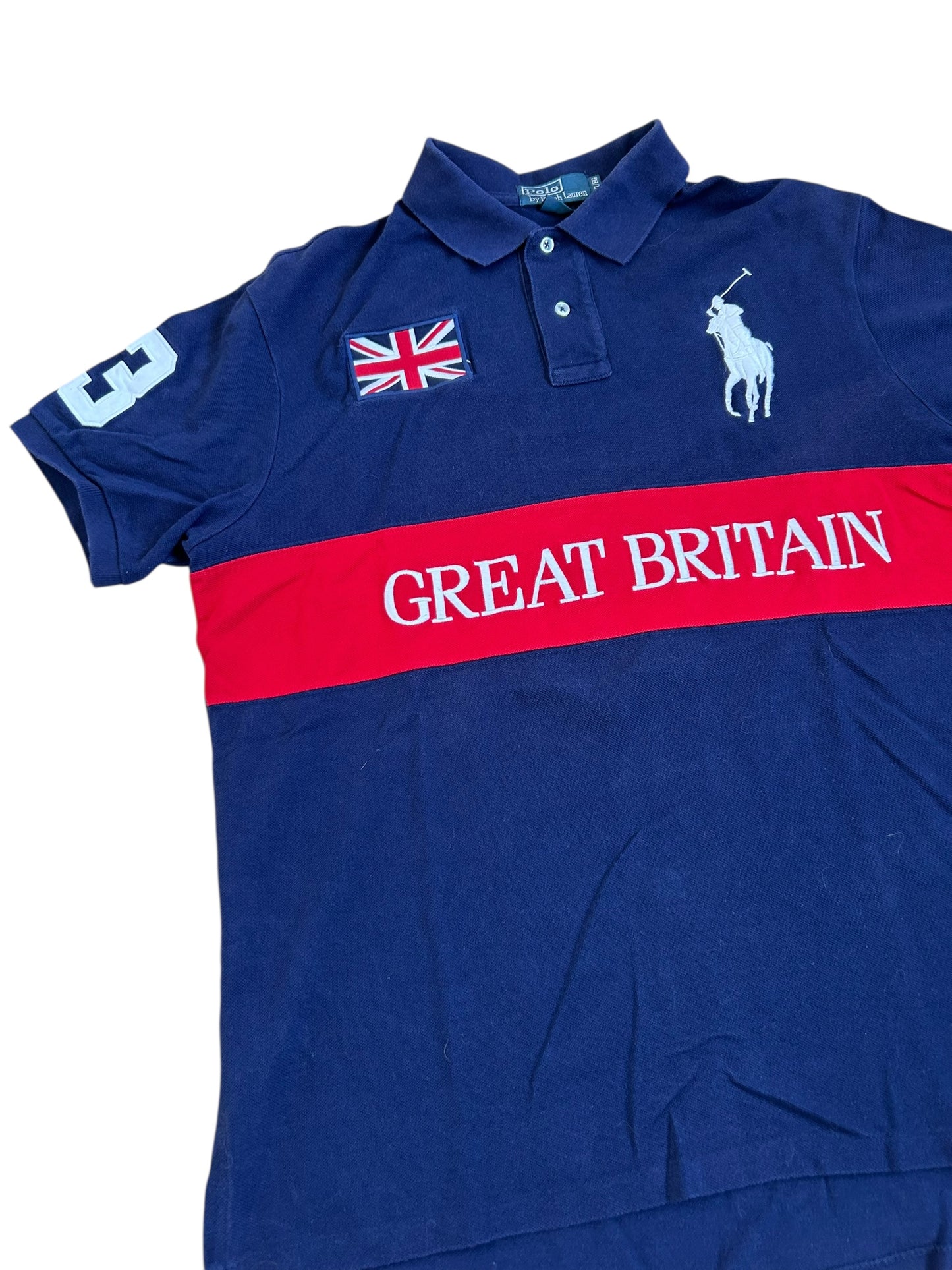 Polo Ralph Lauren Big Pony 'GREAT BRITAIN" Country Polo