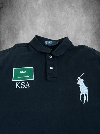 Polo Ralph Lauren Big Pony "KSA" Flag Polo