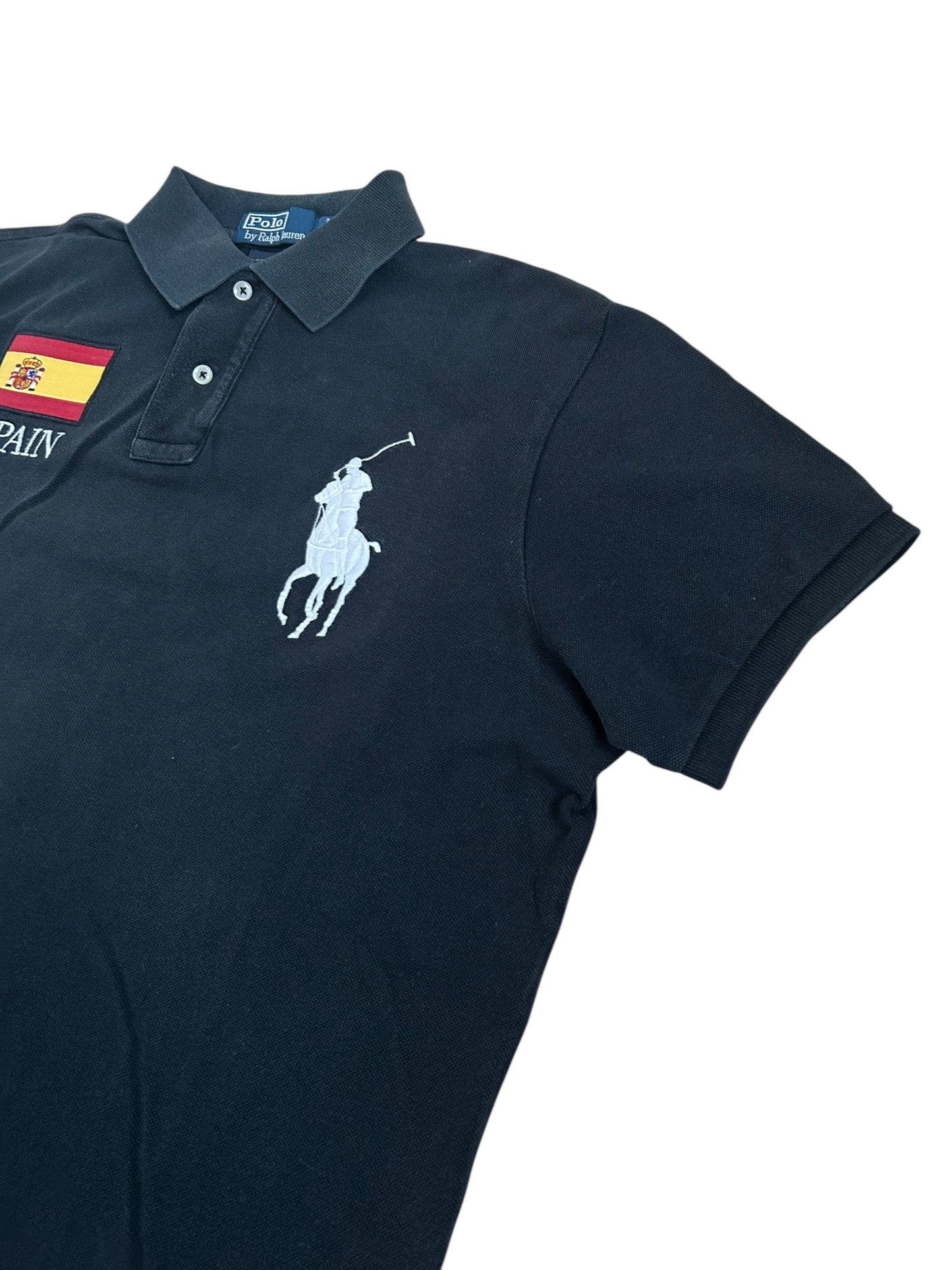 Polo Ralph Lauren Big Pony con bandera de España