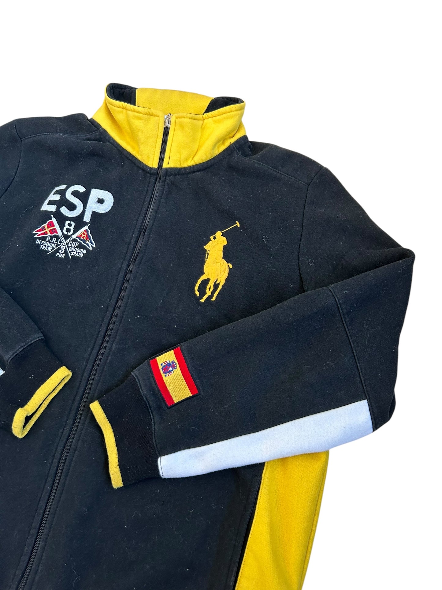 Pull zippé Polo Cup « ESP » Big Pony de Polo Ralph Lauren