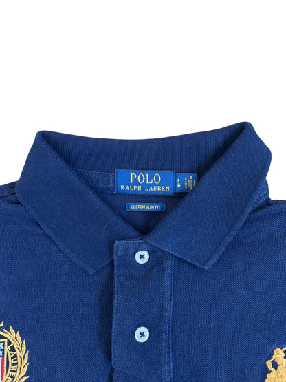 Polo de manga larga Big Pony "New York" City de Polo Ralph Lauren