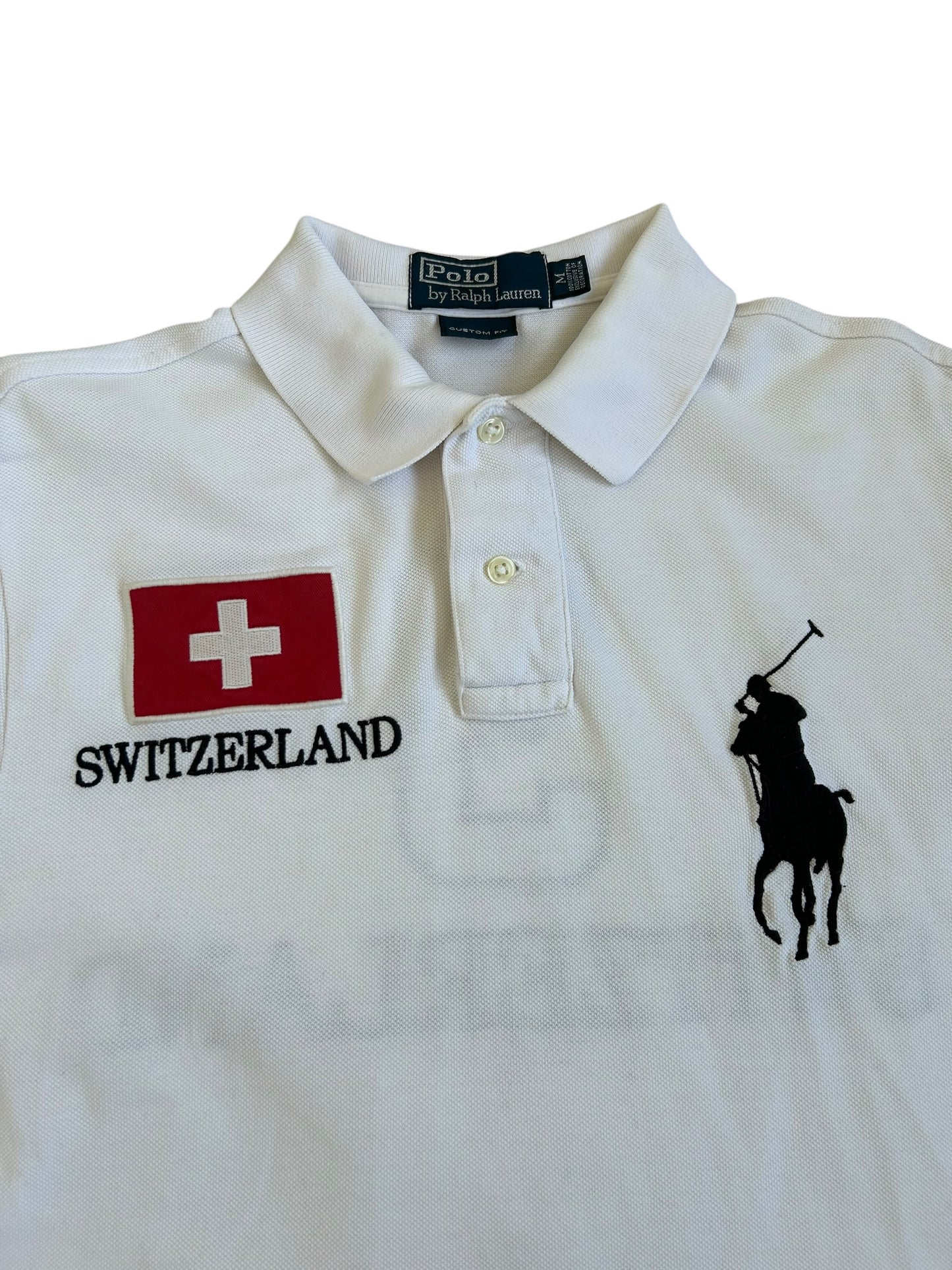 Polo Ralph Lauren Big Pony "SWITZERLAND" Flag Polo