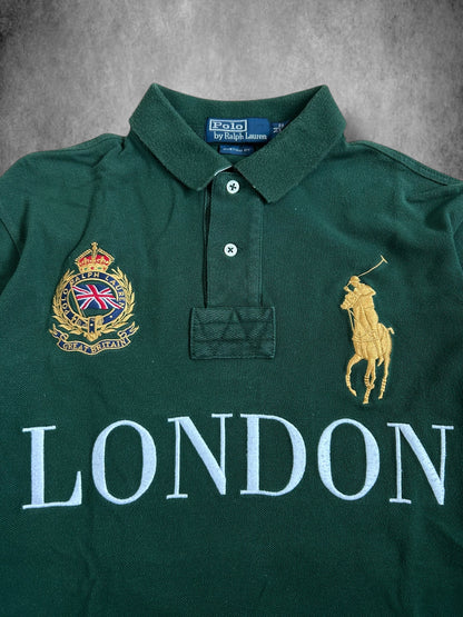 Polo Ralph Lauren Big Pony "LONDON" Longsleeve City Polo