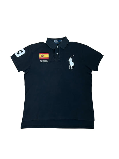 Polo Ralph Lauren Big Pony con bandera de España