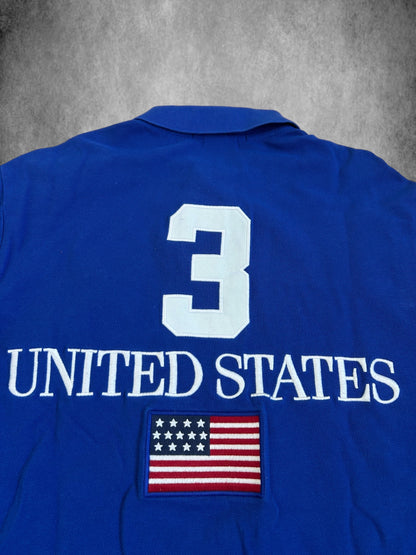 Polo Ralph Lauren Big Pony "USA" Flag Longsleeve Polo