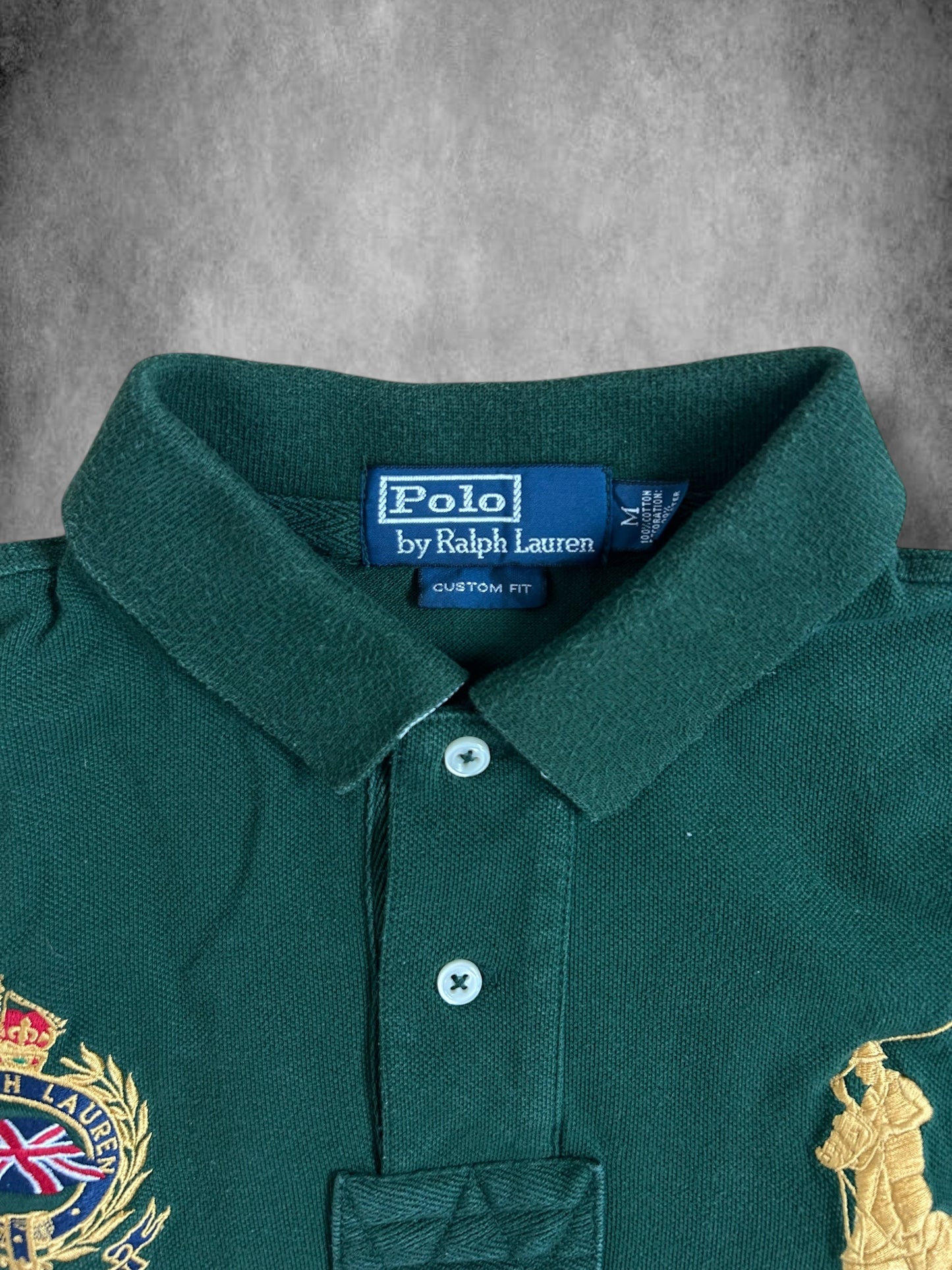 Polo Ralph Lauren Big Pony "LONDON" Longsleeve City Polo
