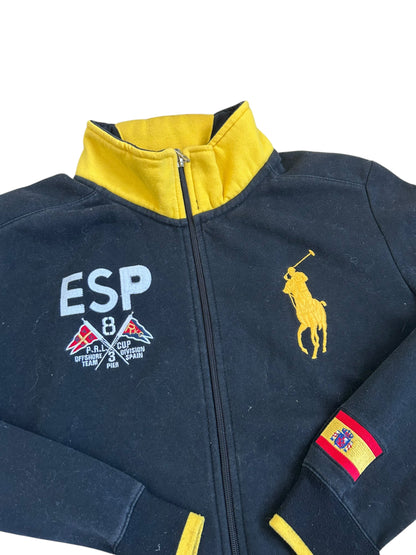 Pull zippé Polo Cup « ESP » Big Pony de Polo Ralph Lauren