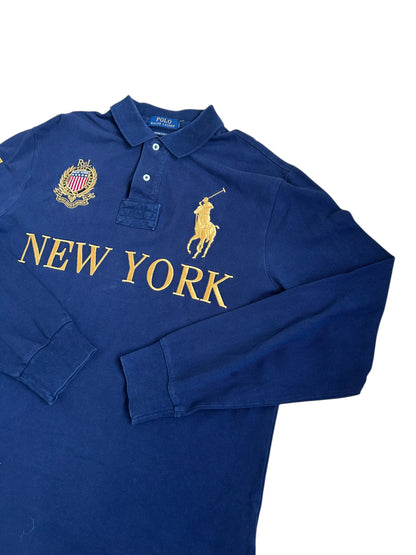 Polo Ralph Lauren à manches longues Big Pony « New York » City