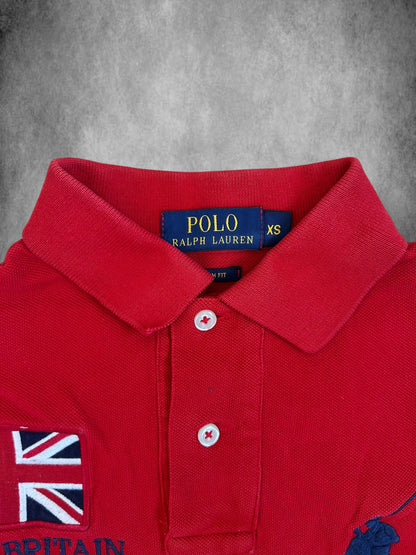 Polo Ralph Lauren Big Pony "GREAT BRITAIN" Flag Polo