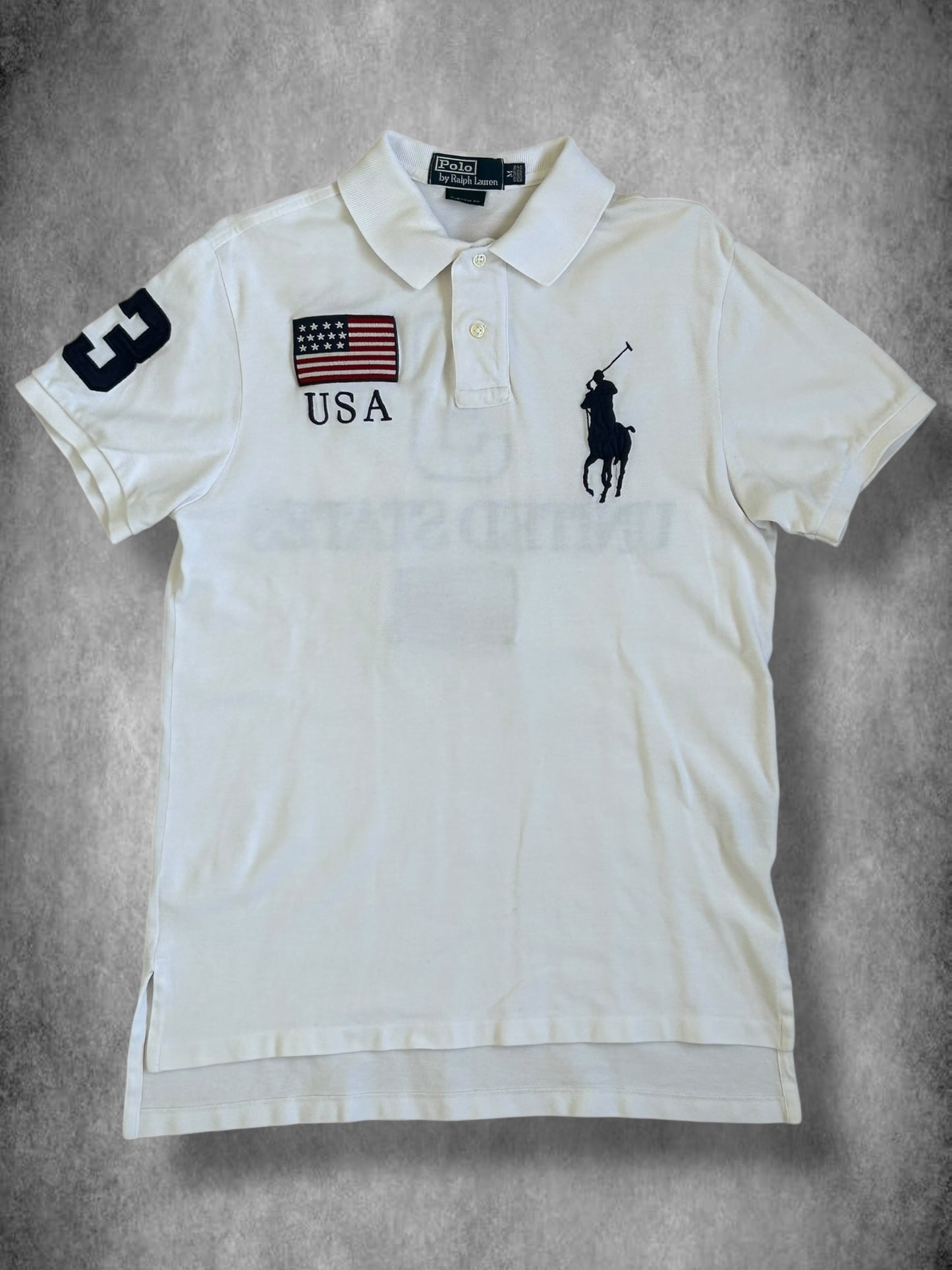 Polo Ralph Lauren Big Pony "USA" Flag Polo
