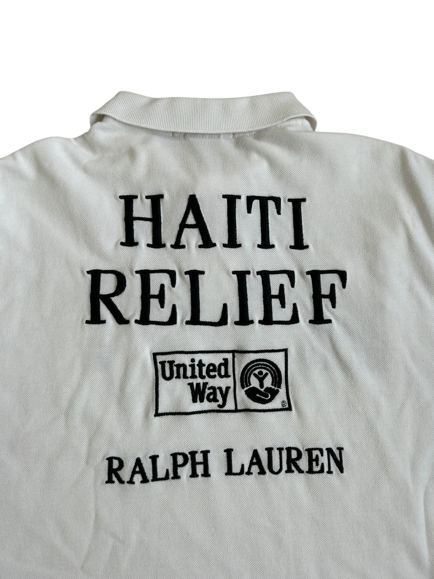 Polo Ralph Lauren Small Pony "HAITI RELIEF" Charity Polo