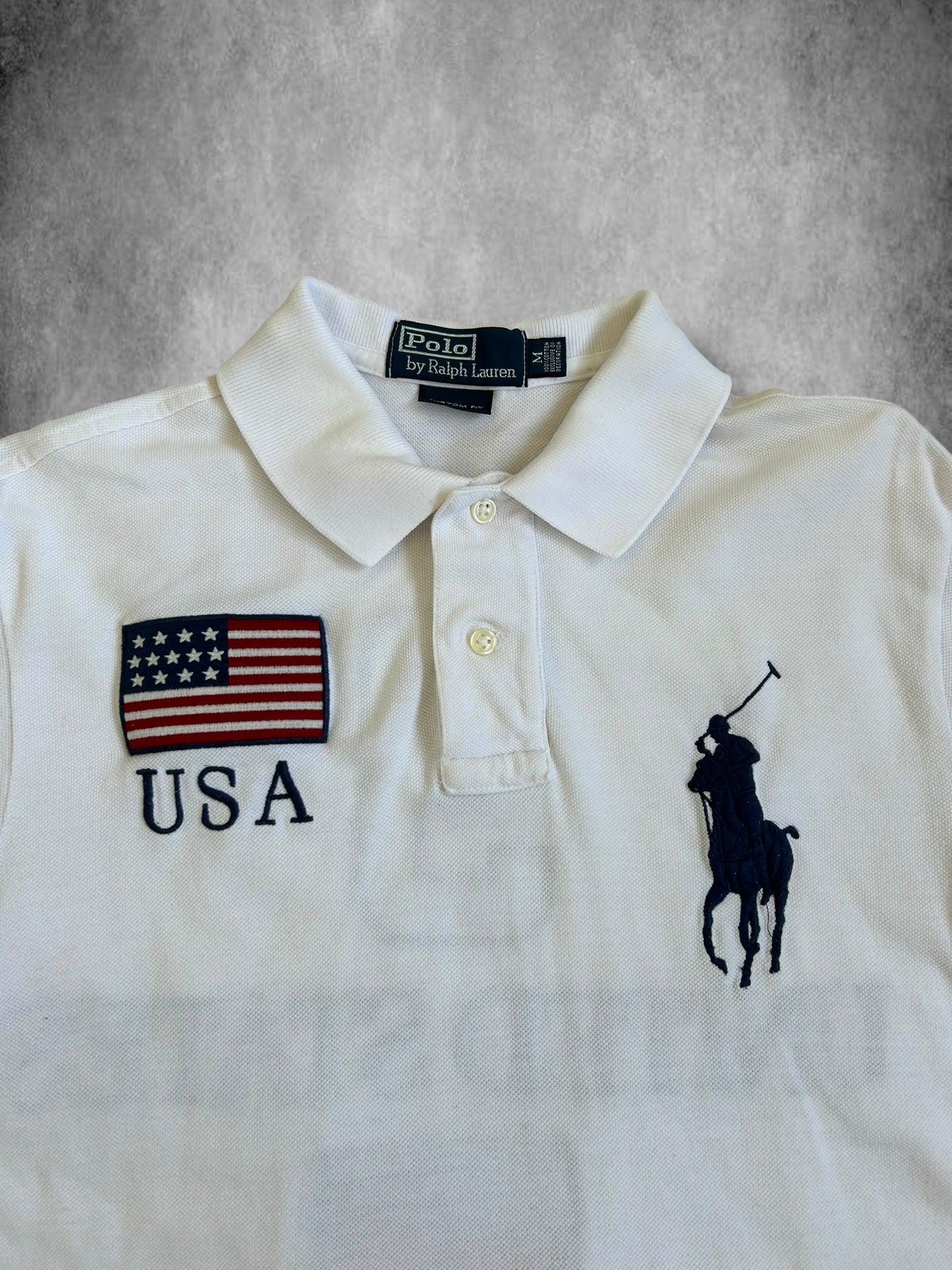 Polo Ralph Lauren Big Pony "USA" Flag Polo