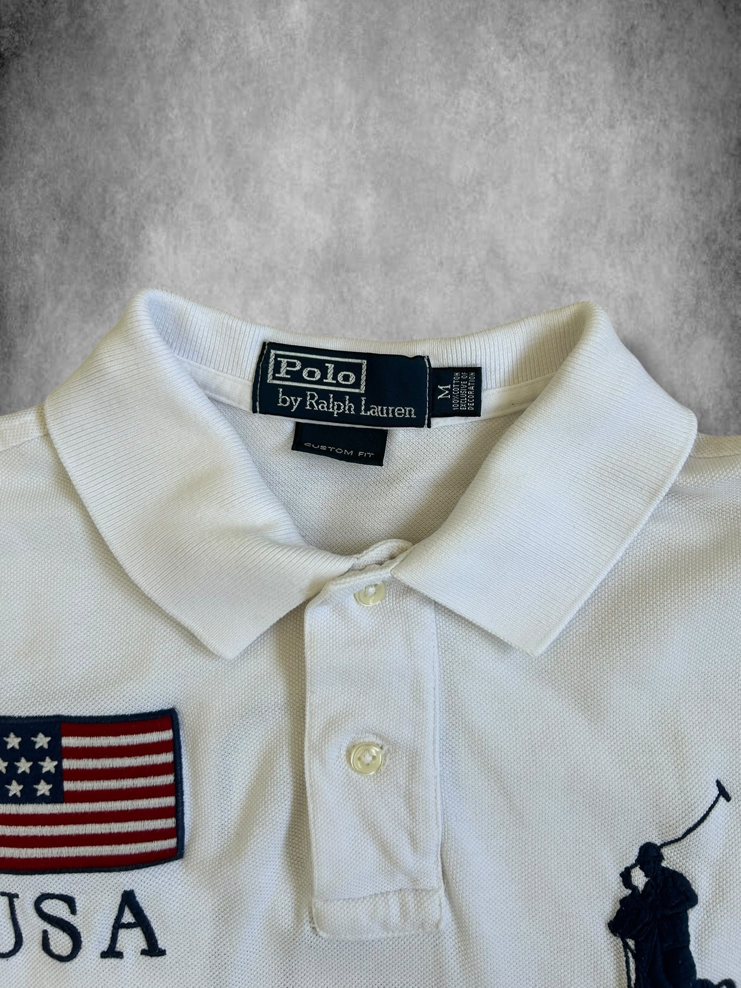 Polo Ralph Lauren Big Pony "USA" Flag Polo