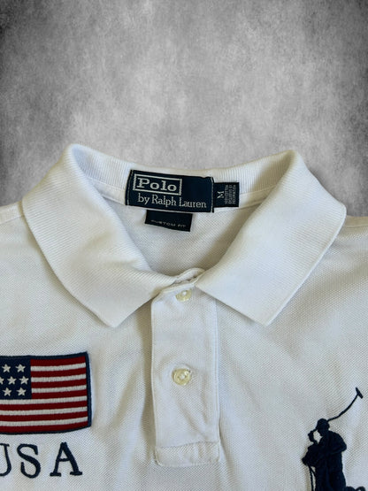 Polo Ralph Lauren Big Pony "USA" Flag Polo