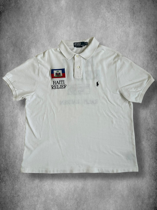 Polo Ralph Lauren Small Pony "HAITI RELIEF" Charity Polo