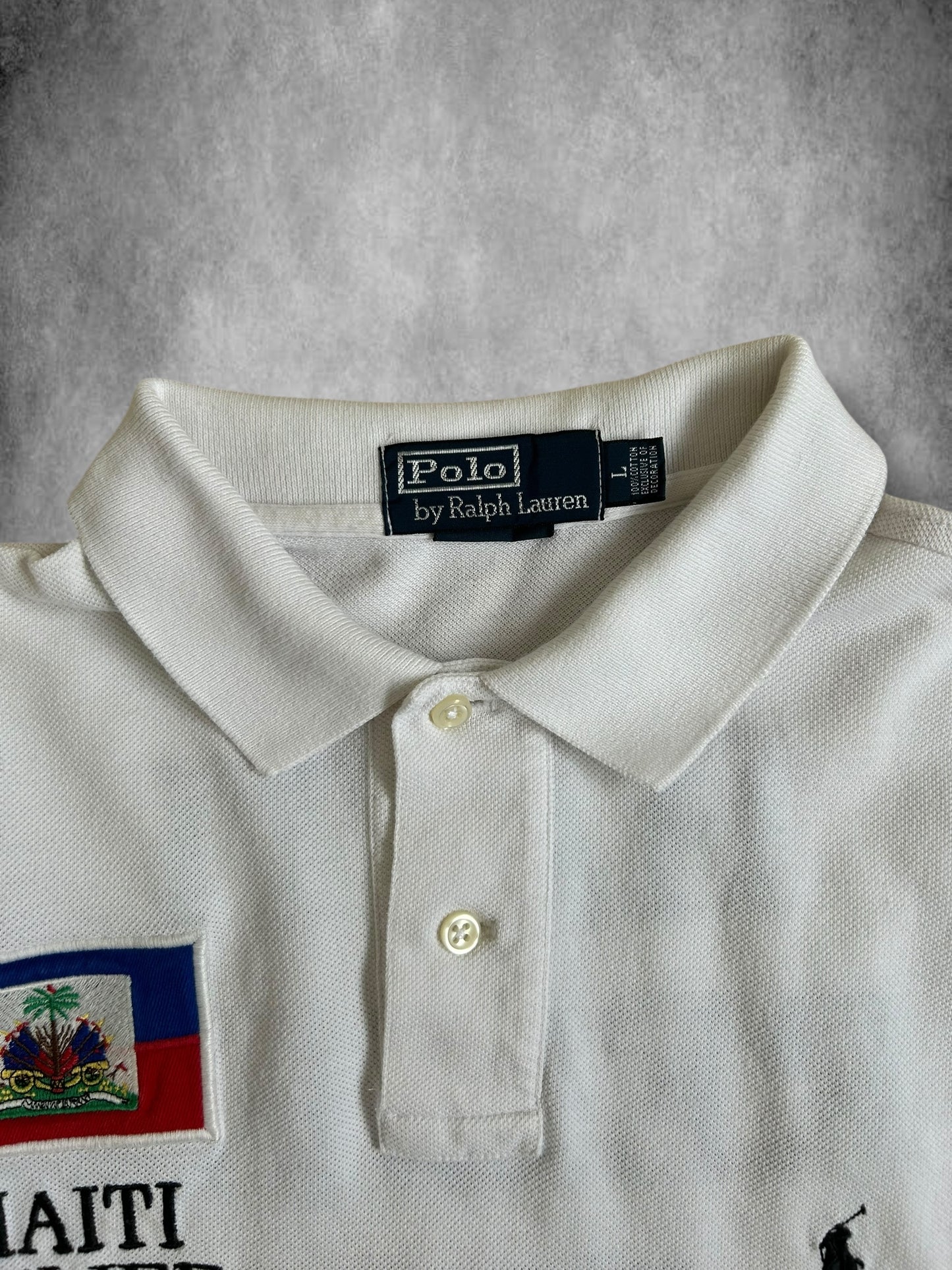 Polo Ralph Lauren Small Pony "HAITI RELIEF" Charity Polo