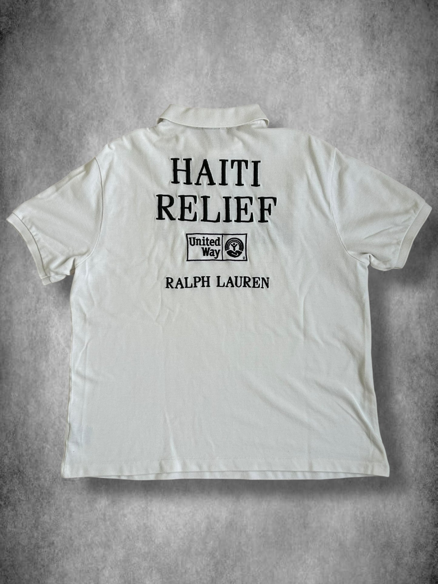 Polo Ralph Lauren Small Pony "HAITI RELIEF" Charity Polo