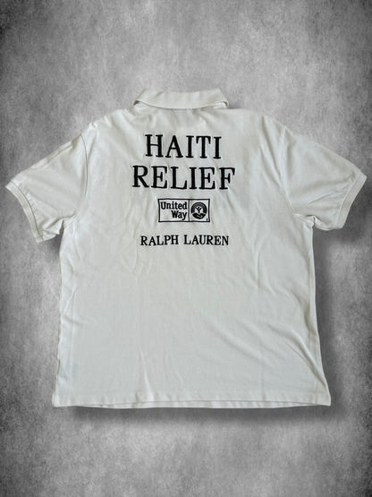 Polo Ralph Lauren Small Pony "HAITI RELIEF" Charity Polo