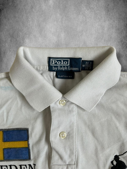 Polo Ralph Lauren Big Pony con la bandera "SUECIA"