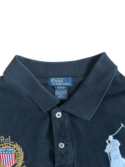 Polo Ralph Lauren Big Pony "New York" City Longsleeve Polo