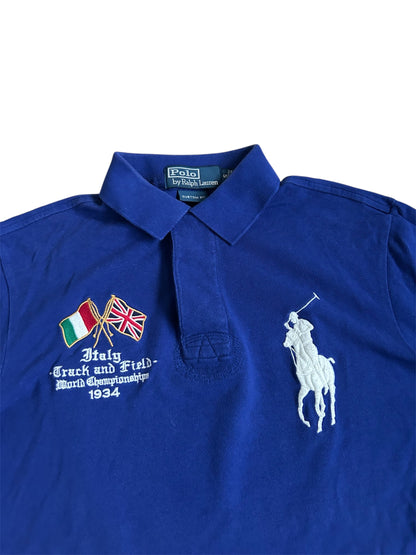 Polo Ralph Lauren Big Pony "Italy" Track & Field Polo