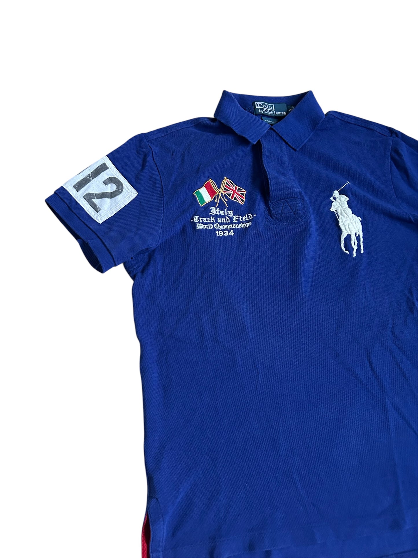 Polo Ralph Lauren Big Pony "Italy" Track & Field Polo